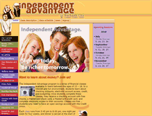 Tablet Screenshot of independentadvantage.org